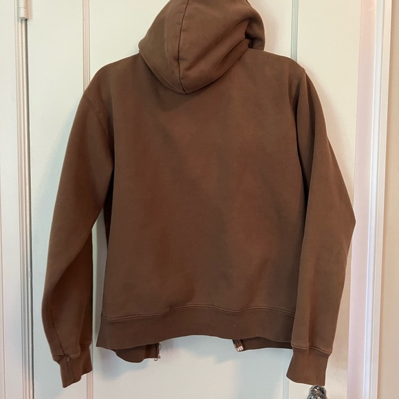 Brandy Melville brown zip up - Picture 3 of 3